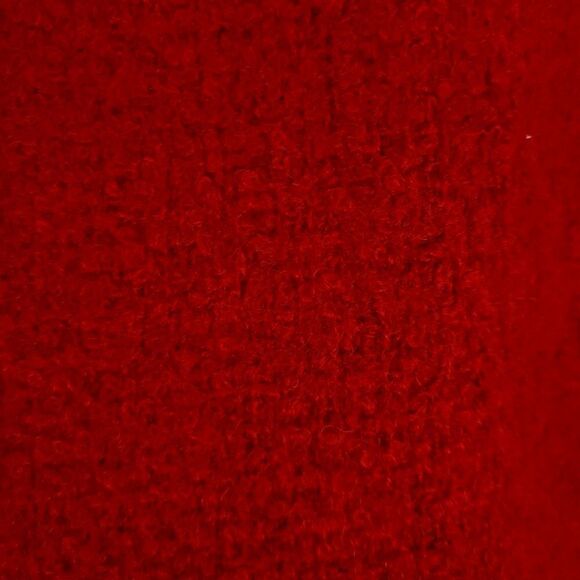 Sandra Angelozzi Red Wooly Skirt with Ribbon Trim - Picture 9 of 9